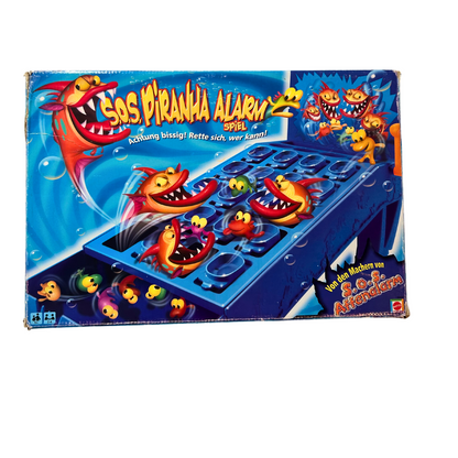 SOS Piranha Alarm - Mattel - Kinderspiel - ab 5 Jahre - Vollständig - Ansicht 1