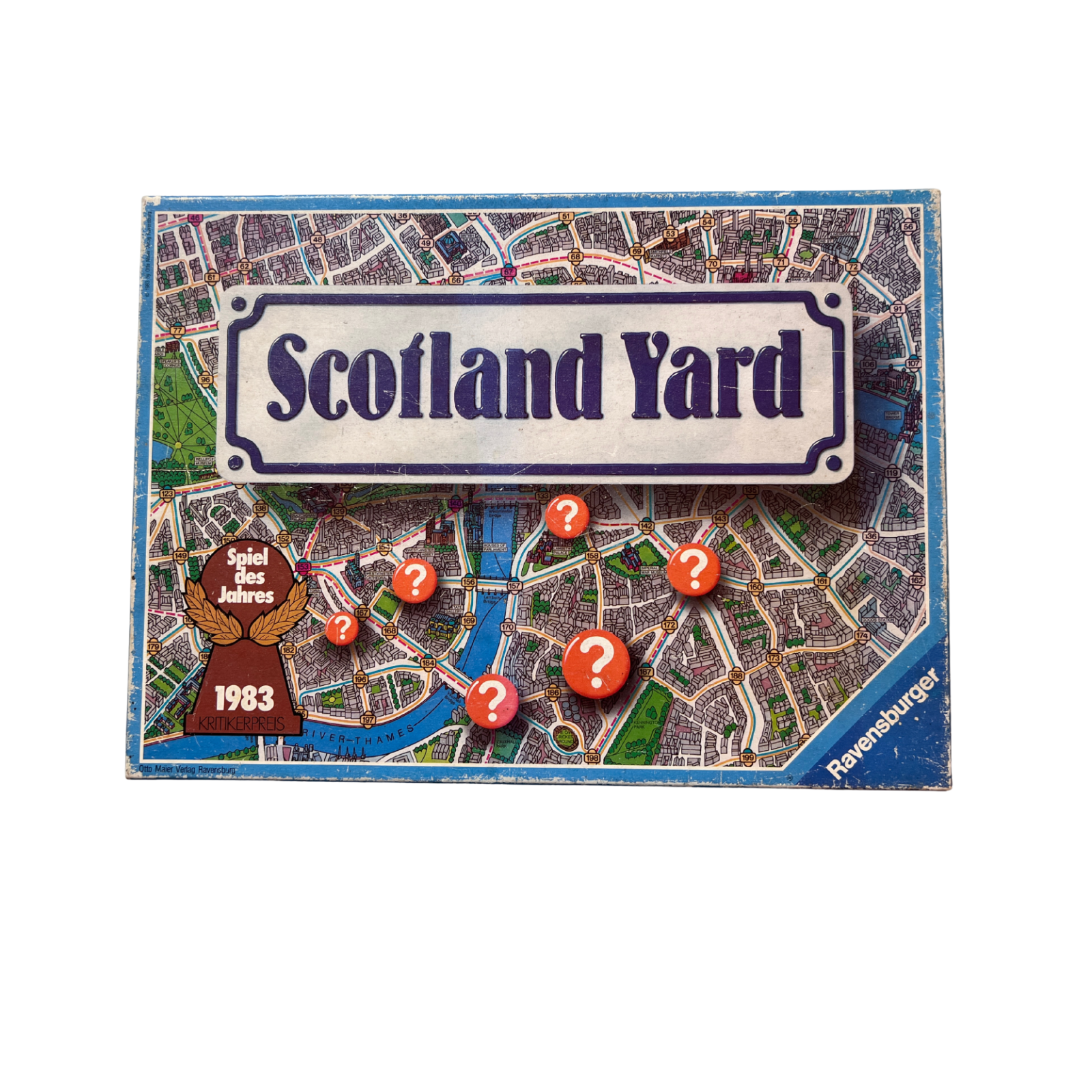 Scotland Yard Ravensburger -  Spiel des Jahres 1983  - Vollständig - Ansicht 1