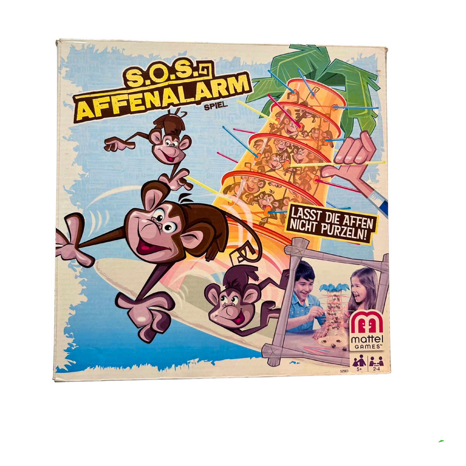 Spiel, S.O.S Affenalarm - Mattel Games - Vollständig - Ansicht 1