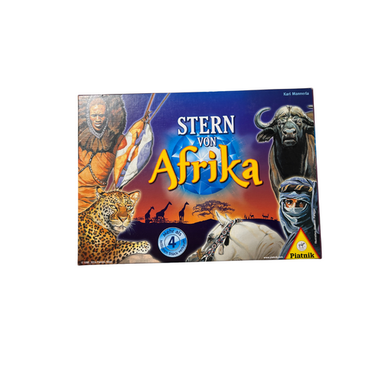 Stern von Afrika  Kartenspiel  1997  Piatnik  Kari Mannerla  Vollständig - Ansicht 1