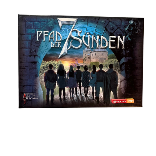 Studio 100  Pfad der 7 Sünden, Das Haus Anubis Brettspiel  Vollständig - Ansicht 1