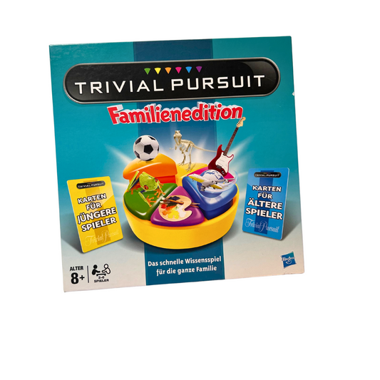Trivial Pursuit Familienedition Parker Hasbro Spiel 2014  Vollständig - Ansicht 1