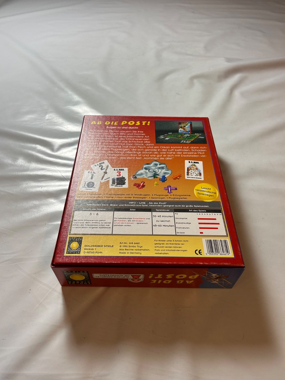 Ab die Post! Goldsieber Spiele 1996 Vintage 90er Retro Familien  Vollständig - Ansicht 10