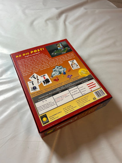 Ab die Post! Goldsieber Spiele 1996 Vintage 90er Retro Familien  Vollständig - Ansicht 12