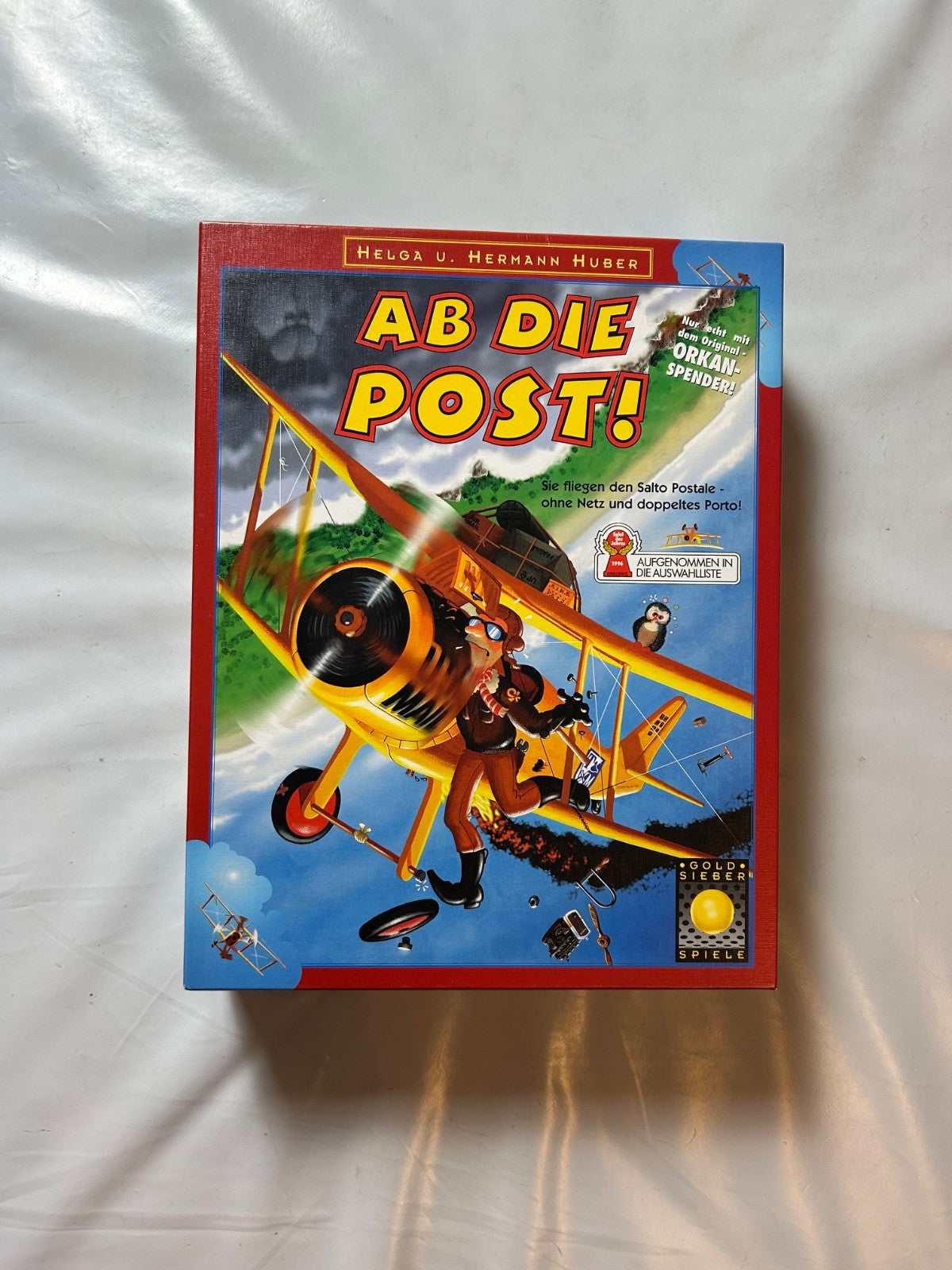 Ab die Post! Goldsieber Spiele 1996 Vintage 90er Retro Familien  Vollständig - Ansicht 2
