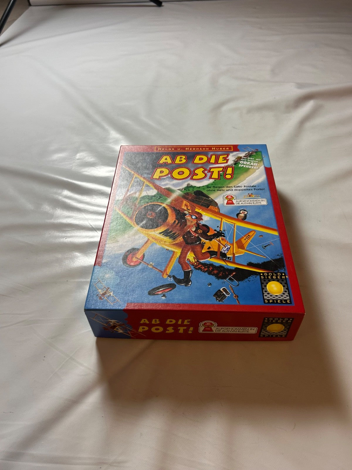Ab die Post! Goldsieber Spiele 1996 Vintage 90er Retro Familien  Vollständig - Ansicht 3