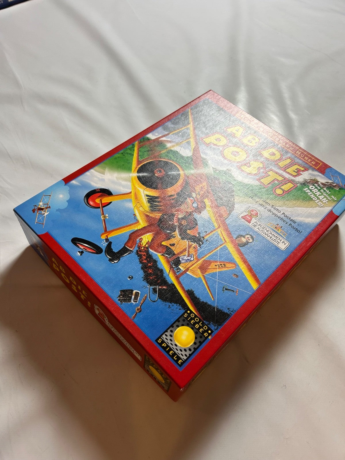 Ab die Post! Goldsieber Spiele 1996 Vintage 90er Retro Familien  Vollständig - Ansicht 4