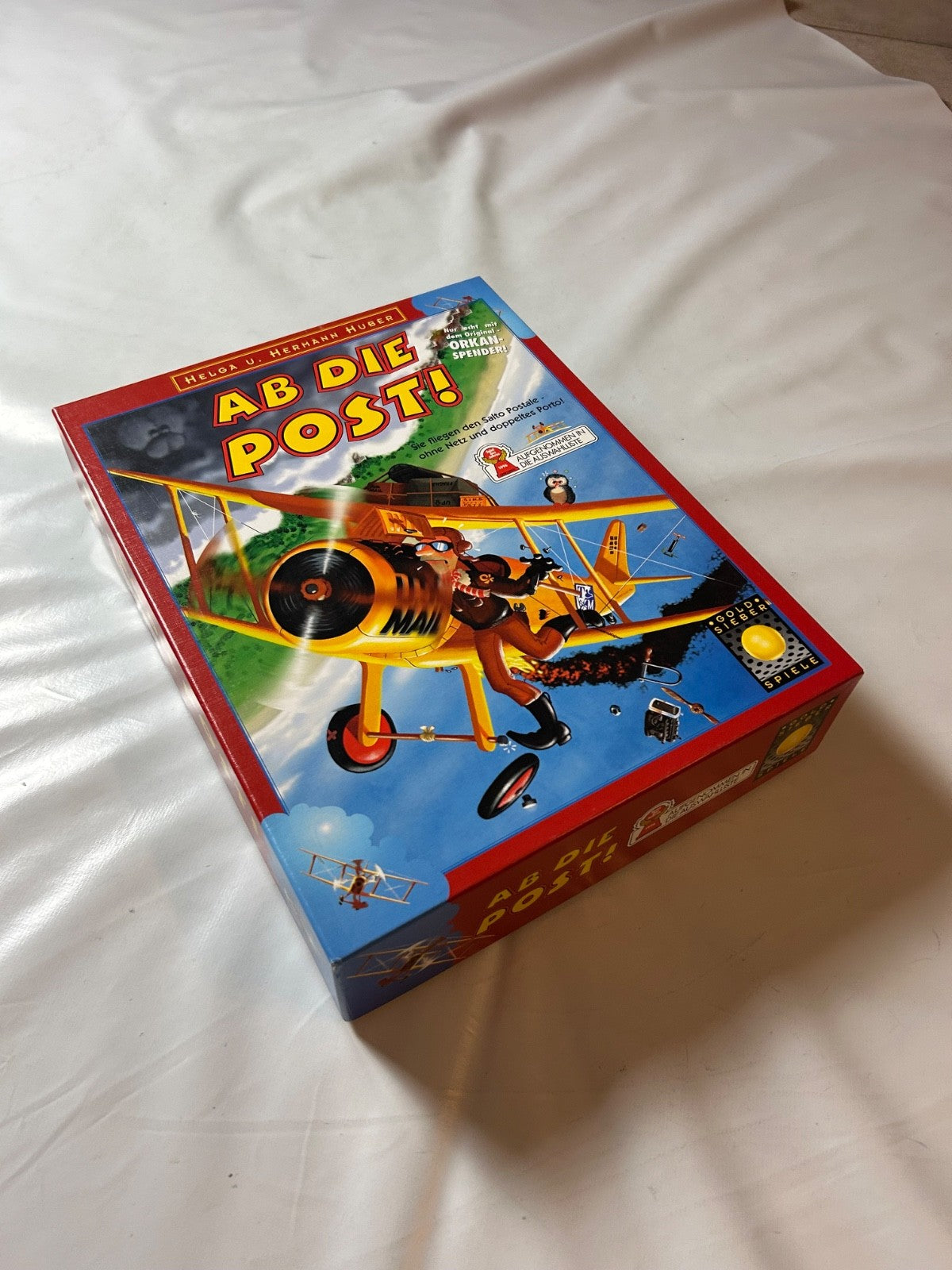 Ab die Post! Goldsieber Spiele 1996 Vintage 90er Retro Familien  Vollständig - Ansicht 5