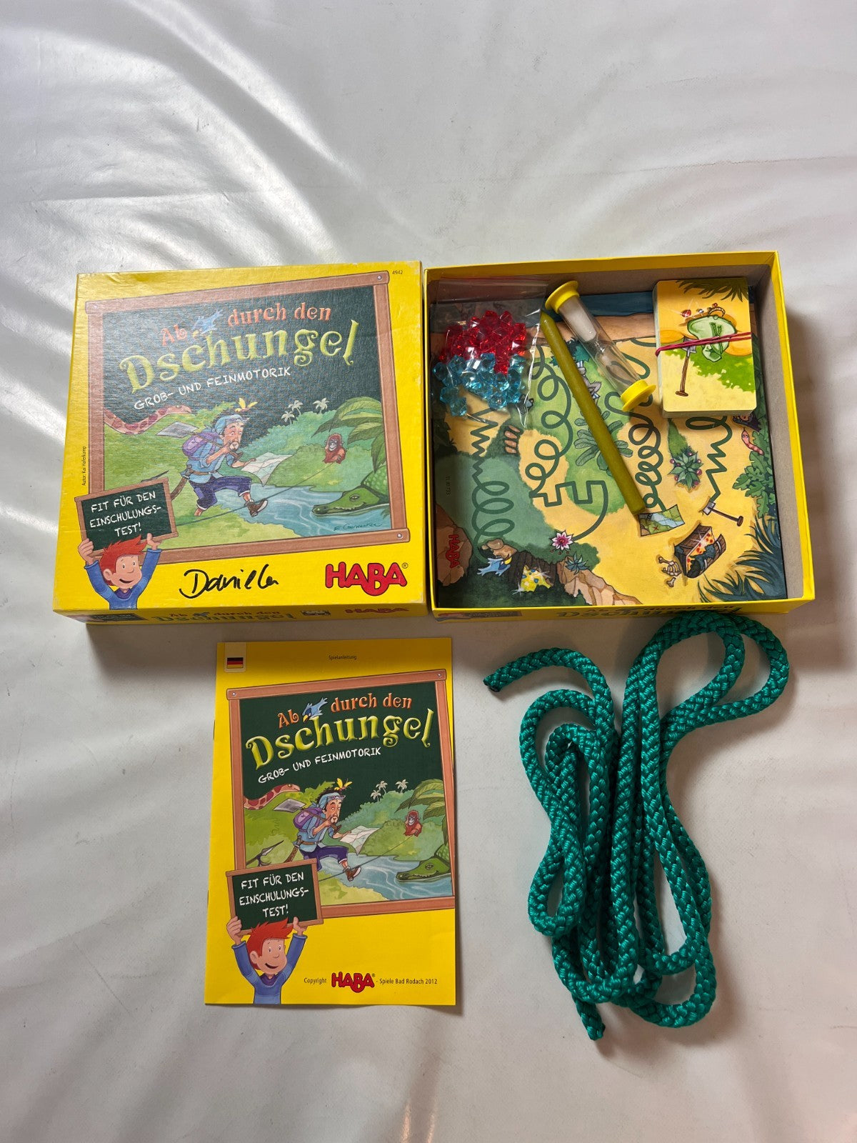 Ab durch den Dschungel Feinmotorik spiel Haba  Vollständig - Ansicht 2
