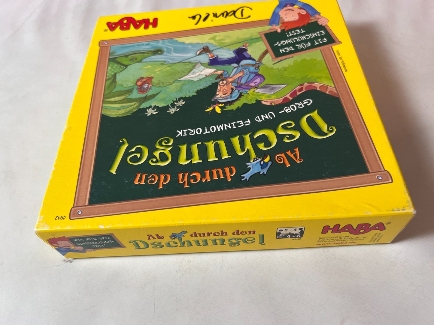 Ab durch den Dschungel Feinmotorik spiel Haba  Vollständig - Ansicht 6
