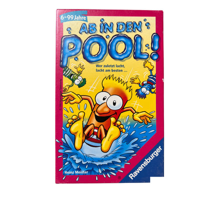 Ab in den Pool Ravensburger Spiel Mitbringspiel Unbespielt – SKU A14521 – Gesellschaftsspiel gebraucht kaufen bei Brettspielimperium