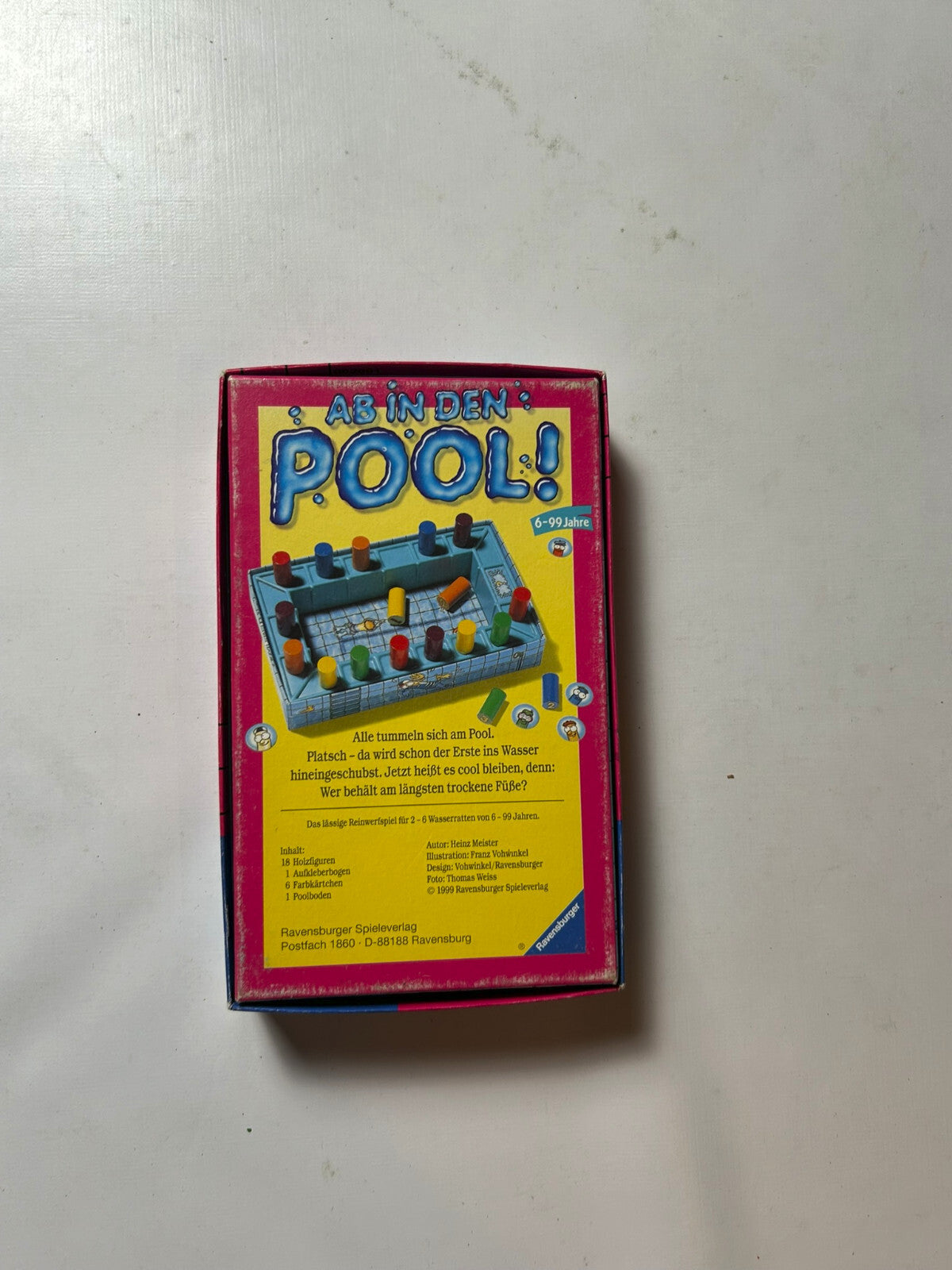 Ab in den Pool Ravensburger Spiel Mitbringspiel - Vollständig - Ansicht 7