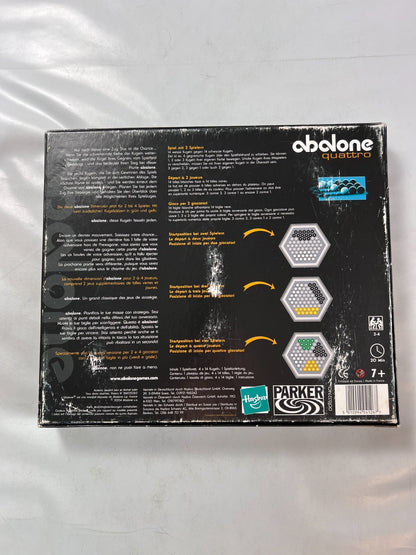 Abalone Quattro Spiel Gesellschaftsspiel Brettspiel Parker 2004  Vollständig - Ansicht 11
