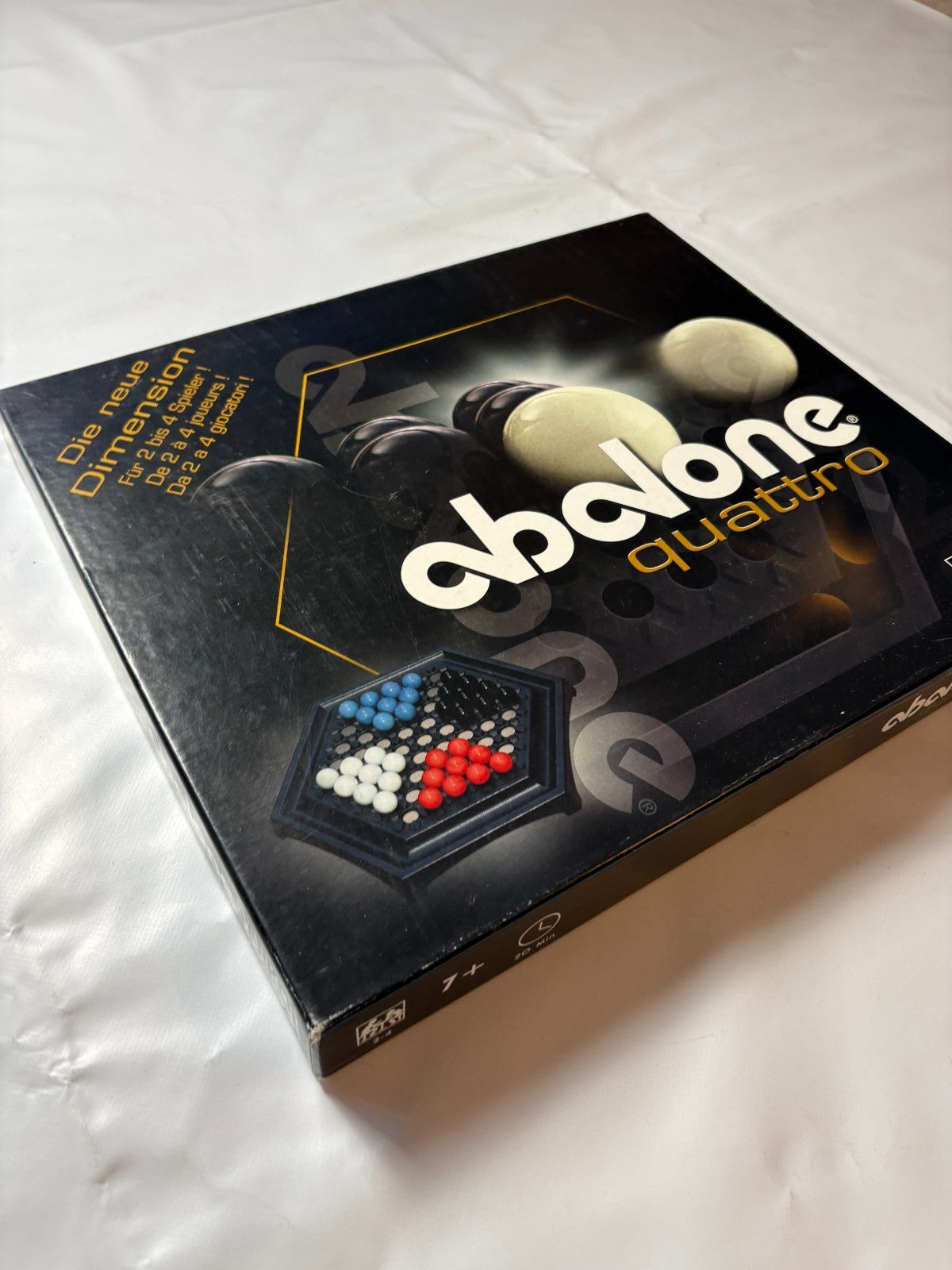 Abalone Quattro Spiel Gesellschaftsspiel Brettspiel Parker 2004 - Vollständig - Ansicht 5