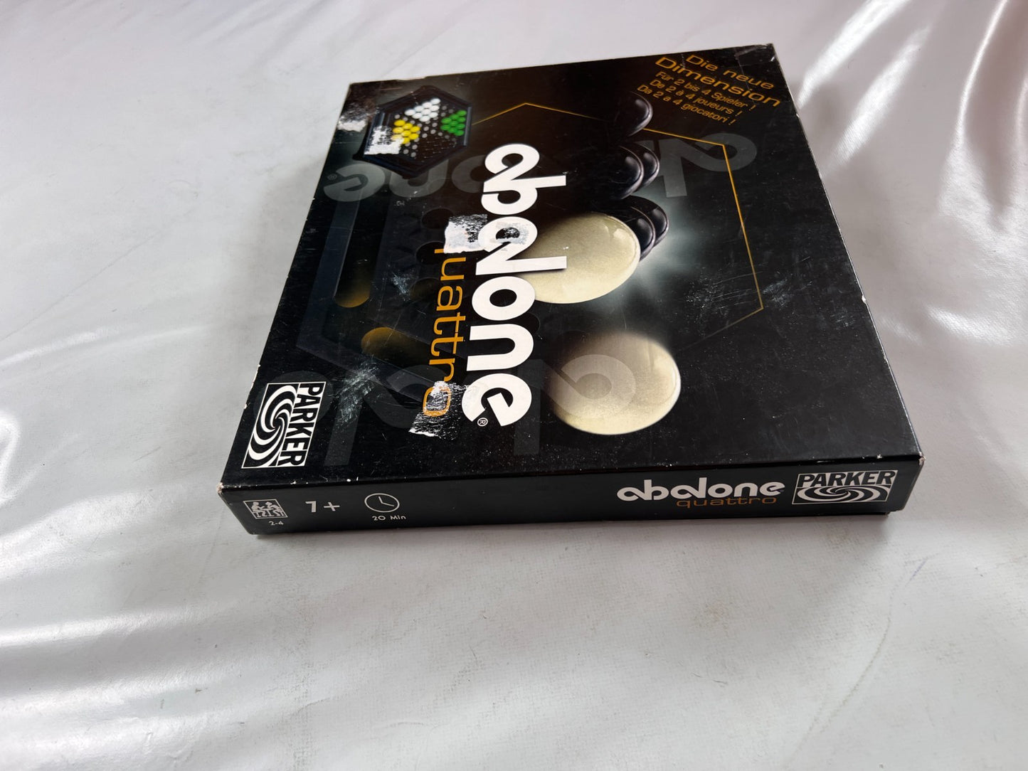 Abalone Quattro Spiel Gesellschaftsspiel Brettspiel Parker 2004  Vollständig - Ansicht 9