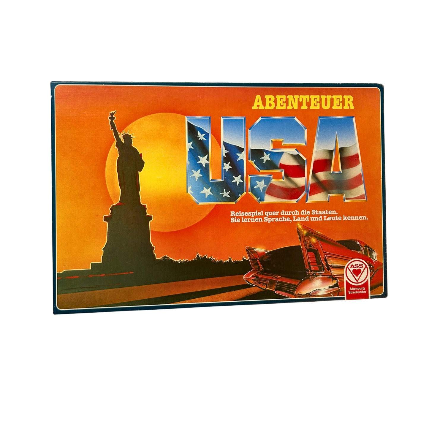 Abenteuer USA - Gesellschaftsspiel ASS 2400/0 - Unbespielt – SKU A9169 – Gesellschaftsspiel gebraucht kaufen bei Brettspielimperium