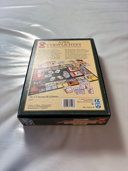 Adel verpflichtet Brettspiel FX Schmid 1990 Gesellschaftsspiel   Unbespielt - Ansicht 11