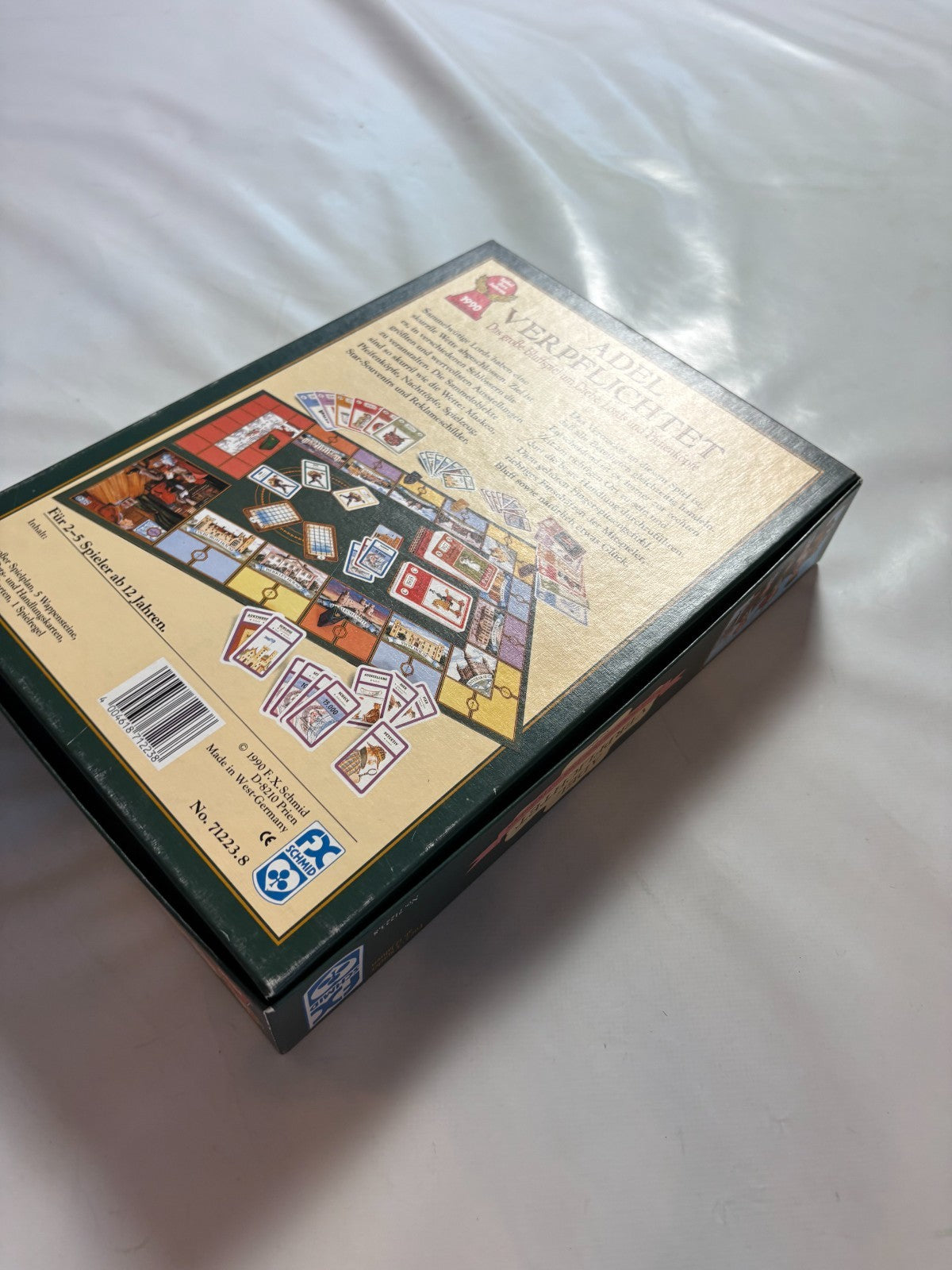 Adel verpflichtet Brettspiel FX Schmid 1990 Gesellschaftsspiel   Unbespielt - Ansicht 12