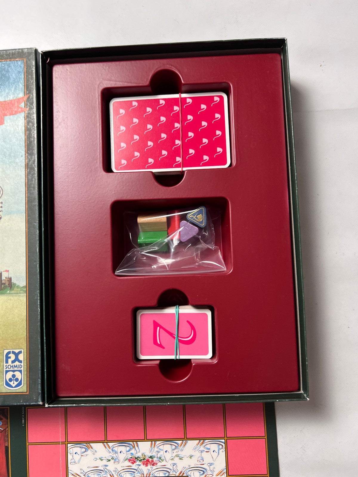 Adel verpflichtet Brettspiel FX Schmid 1990 Gesellschaftsspiel   Vollständig - Ansicht 3