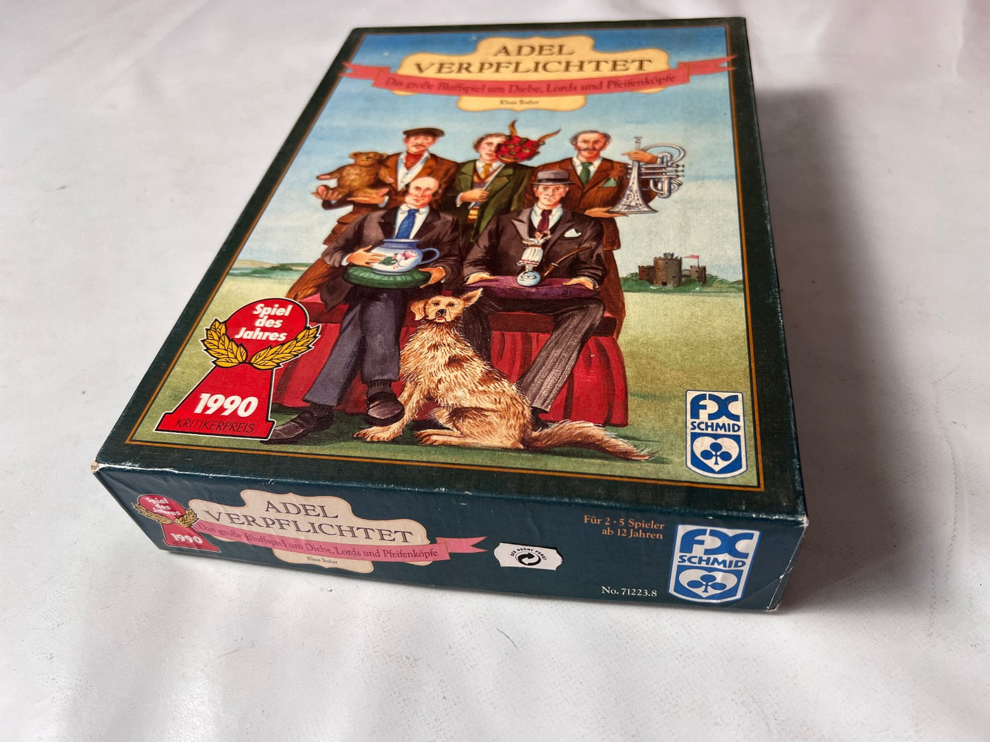 Adel verpflichtet Brettspiel FX Schmid 1990 Gesellschaftsspiel   Vollständig - Ansicht 8