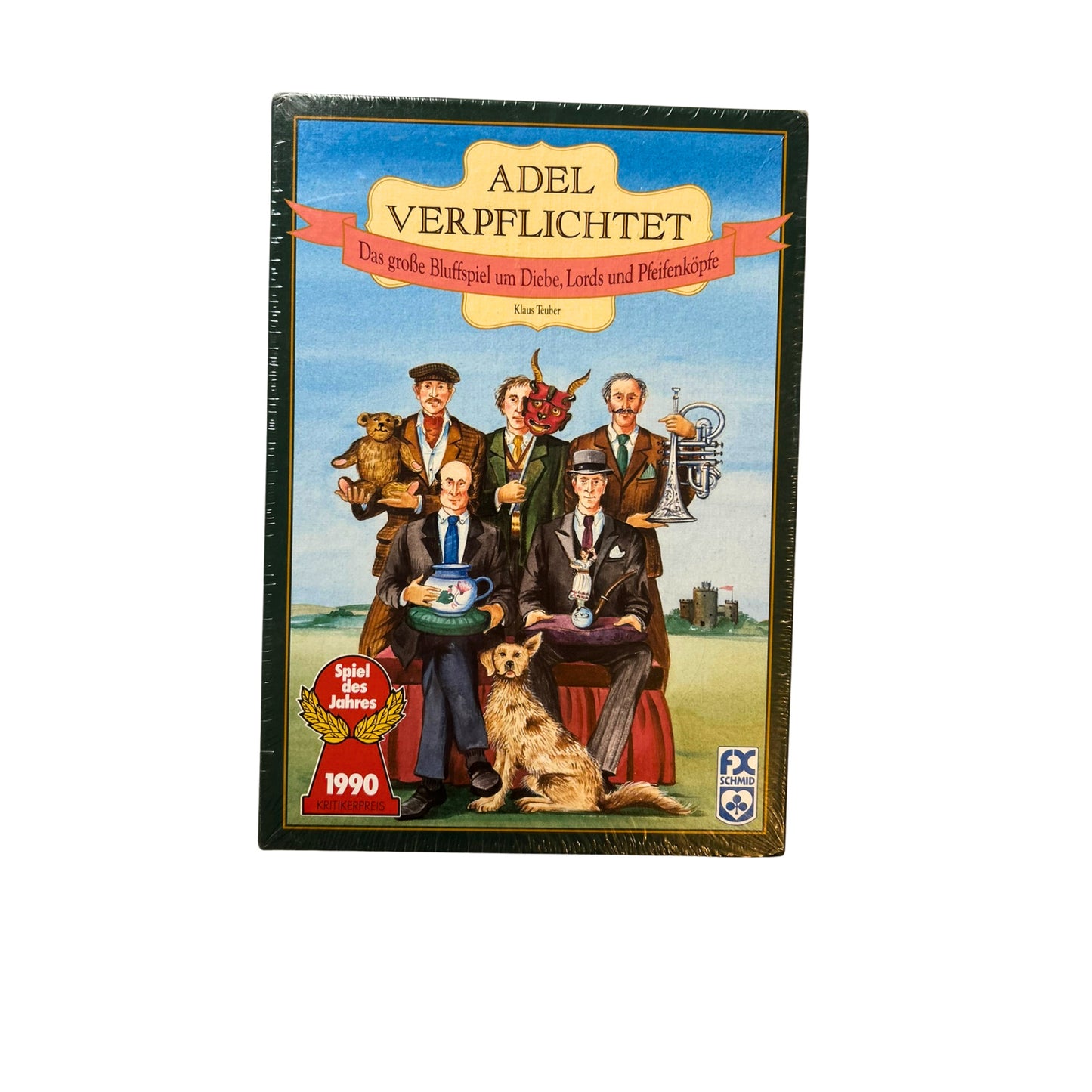 Adel verpflichtet FX Schmid Spiele von 1990 – SKU W9314 – Gesellschaftsspiel neu kaufen bei Brettspielimperium