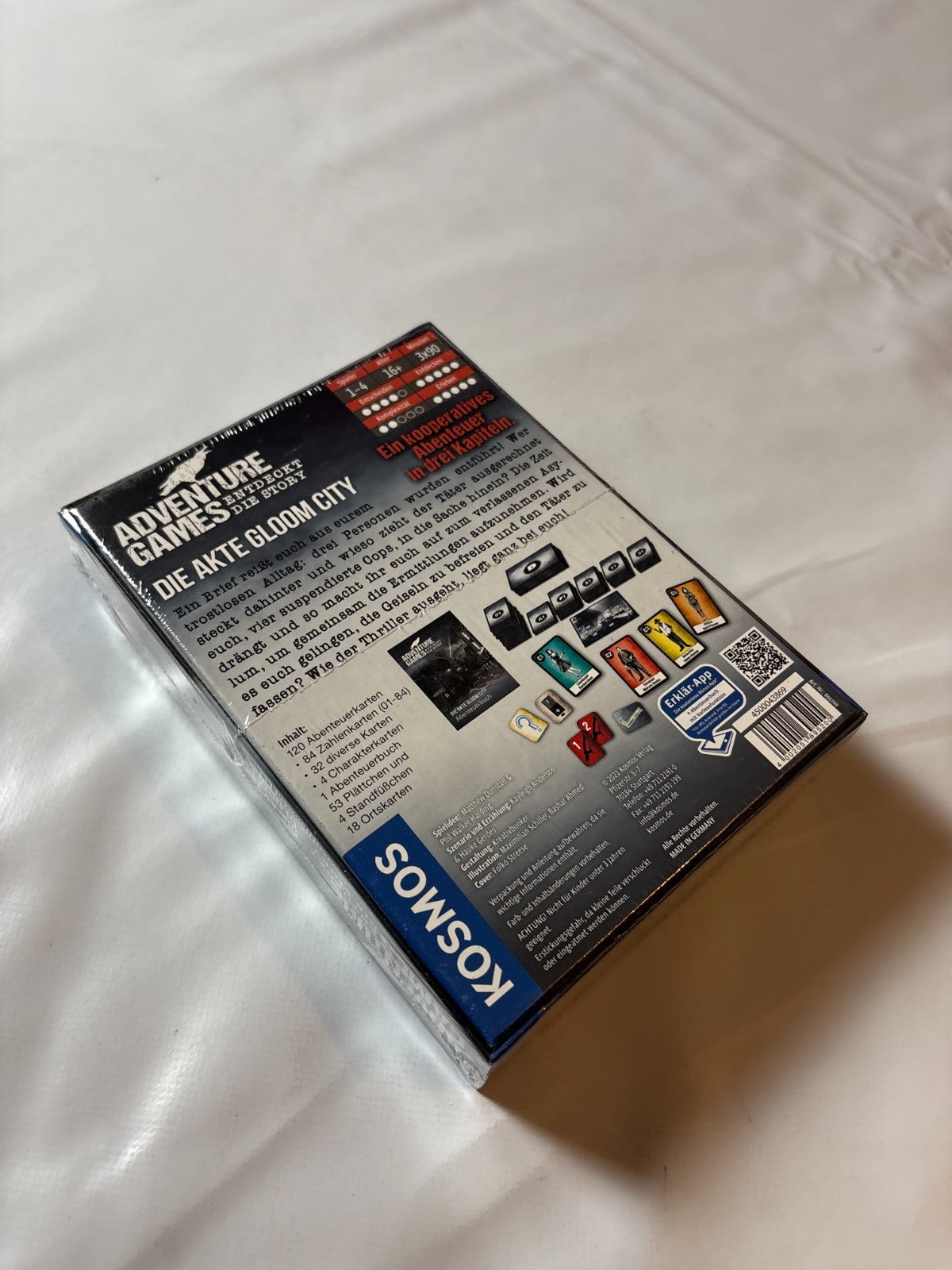 Adventure Games - Die Akte Gloom City Kosmos - NEU in Folie - Ansicht 9
