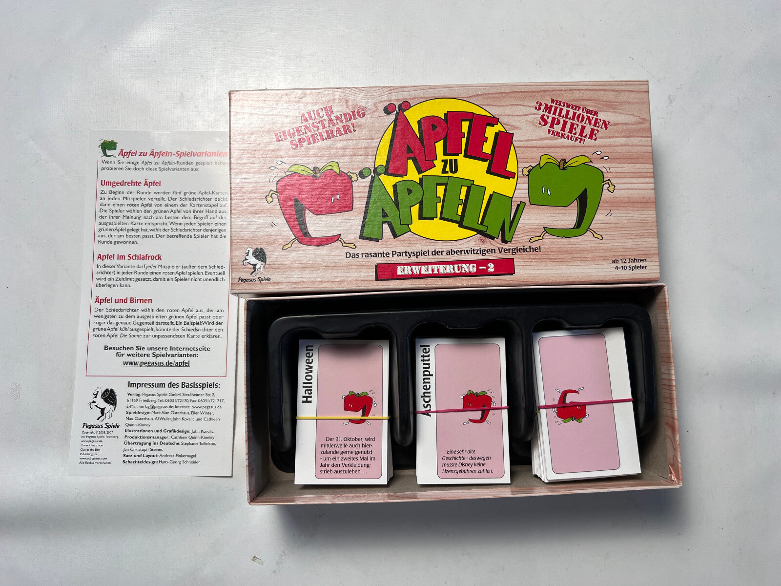 Äpfel Zu Äpfeln Erweiterung 2 - Pegasus Spiele - Vollständig - Ansicht 2