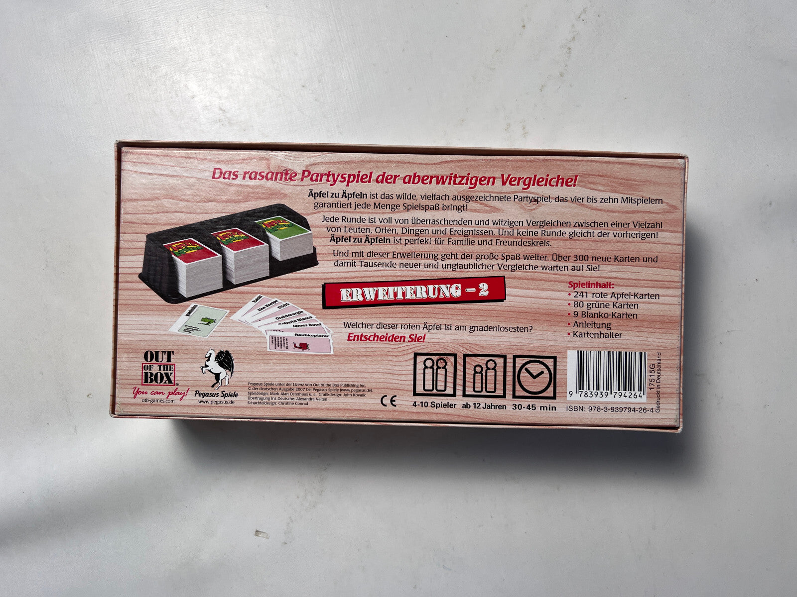 Äpfel Zu Äpfeln Erweiterung 2 - Pegasus Spiele - Vollständig - Ansicht 9