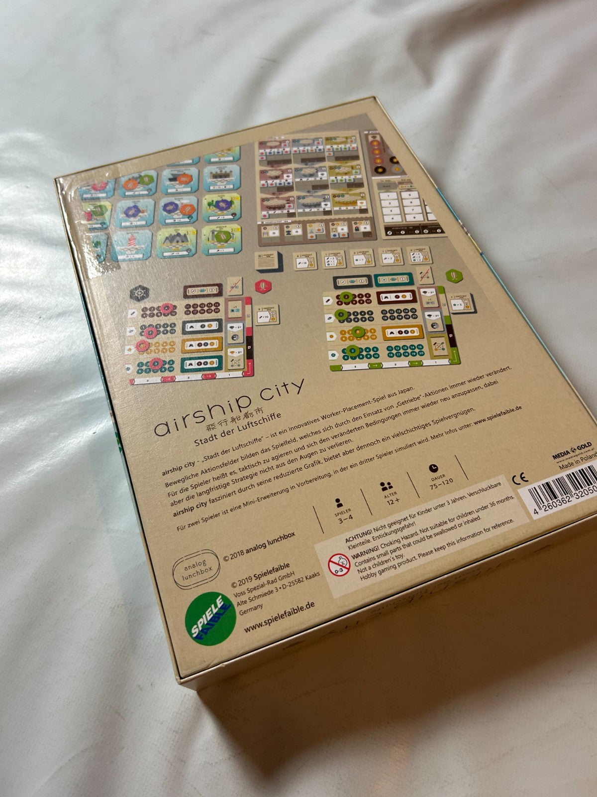 AIRSHIP CITY Stadt der Luftschiffe Spiel Brettspiel  Vollständig - Ansicht 11