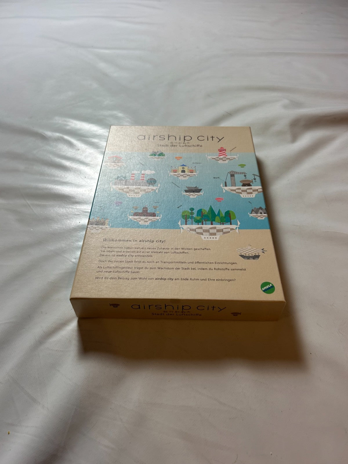 AIRSHIP CITY Stadt der Luftschiffe Spiel Brettspiel  Vollständig - Ansicht 3