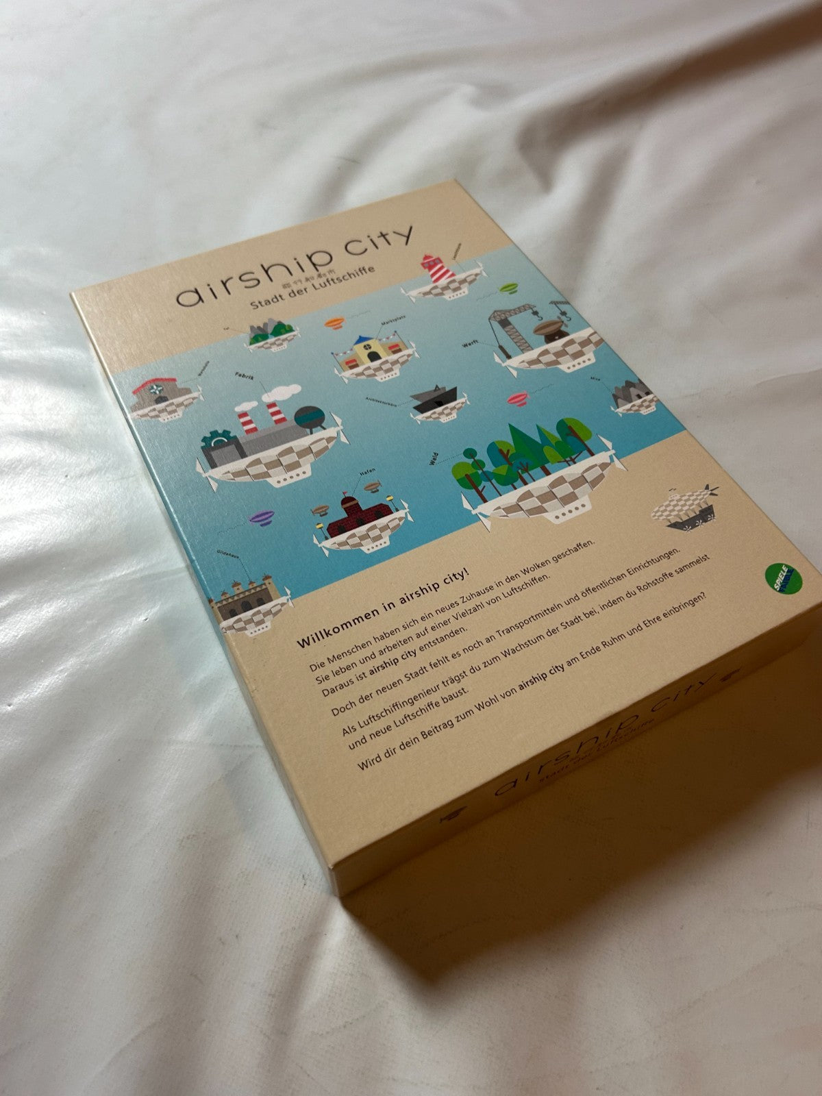 AIRSHIP CITY Stadt der Luftschiffe Spiel Brettspiel  Vollständig - Ansicht 5