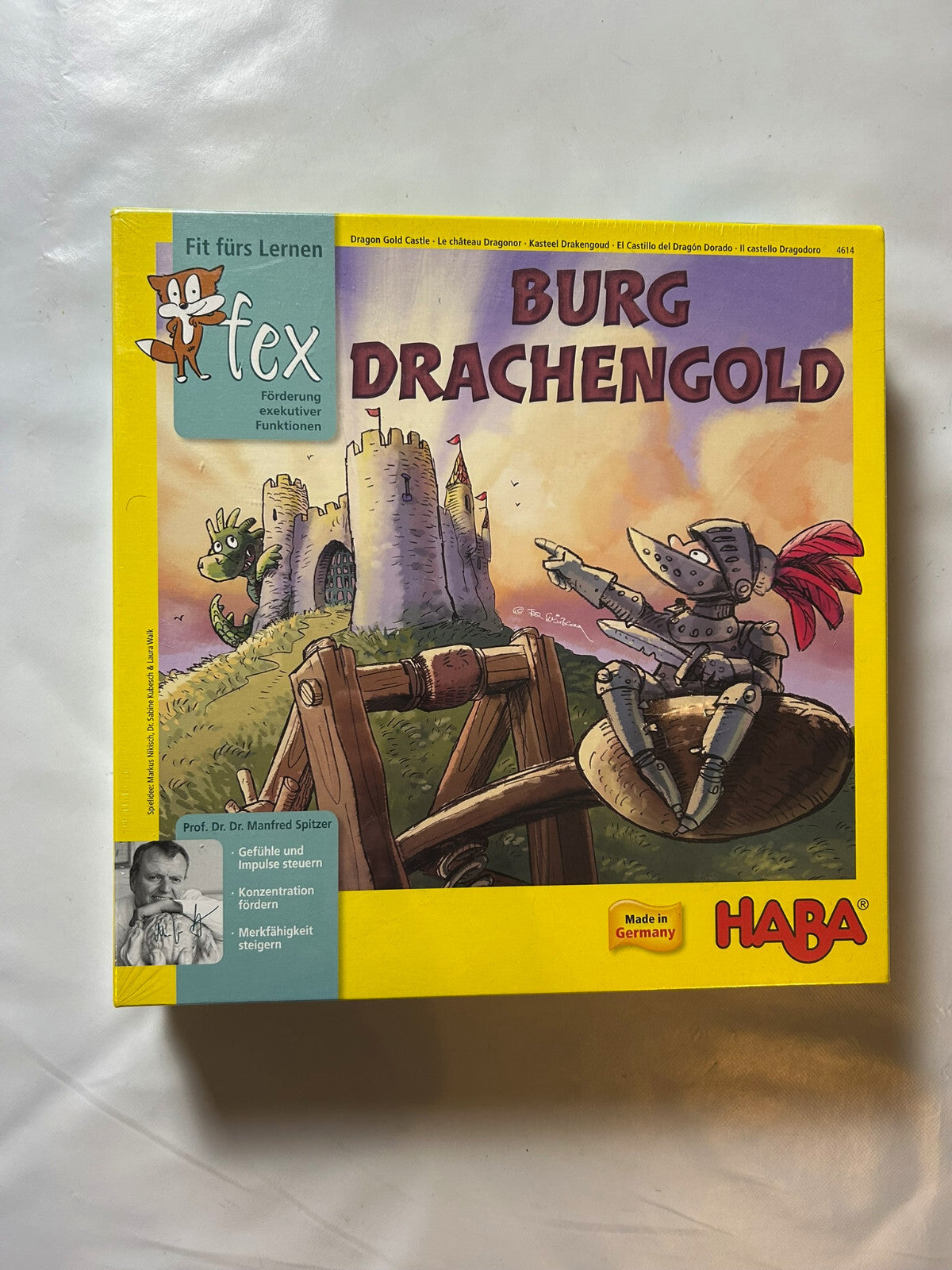 Aktionsspiel BURG DRACHENGOLD HABA 4614- NEU in Folie - Ansicht 2