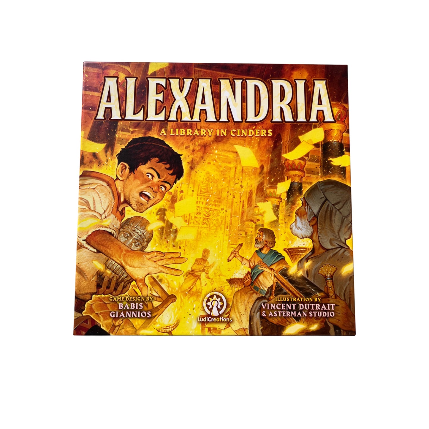 Alexandria A Library in Cinders Brettspiel Englisch unbespielt – SKU A14456 – Gesellschaftsspiel gebraucht kaufen bei Brettspielimperium