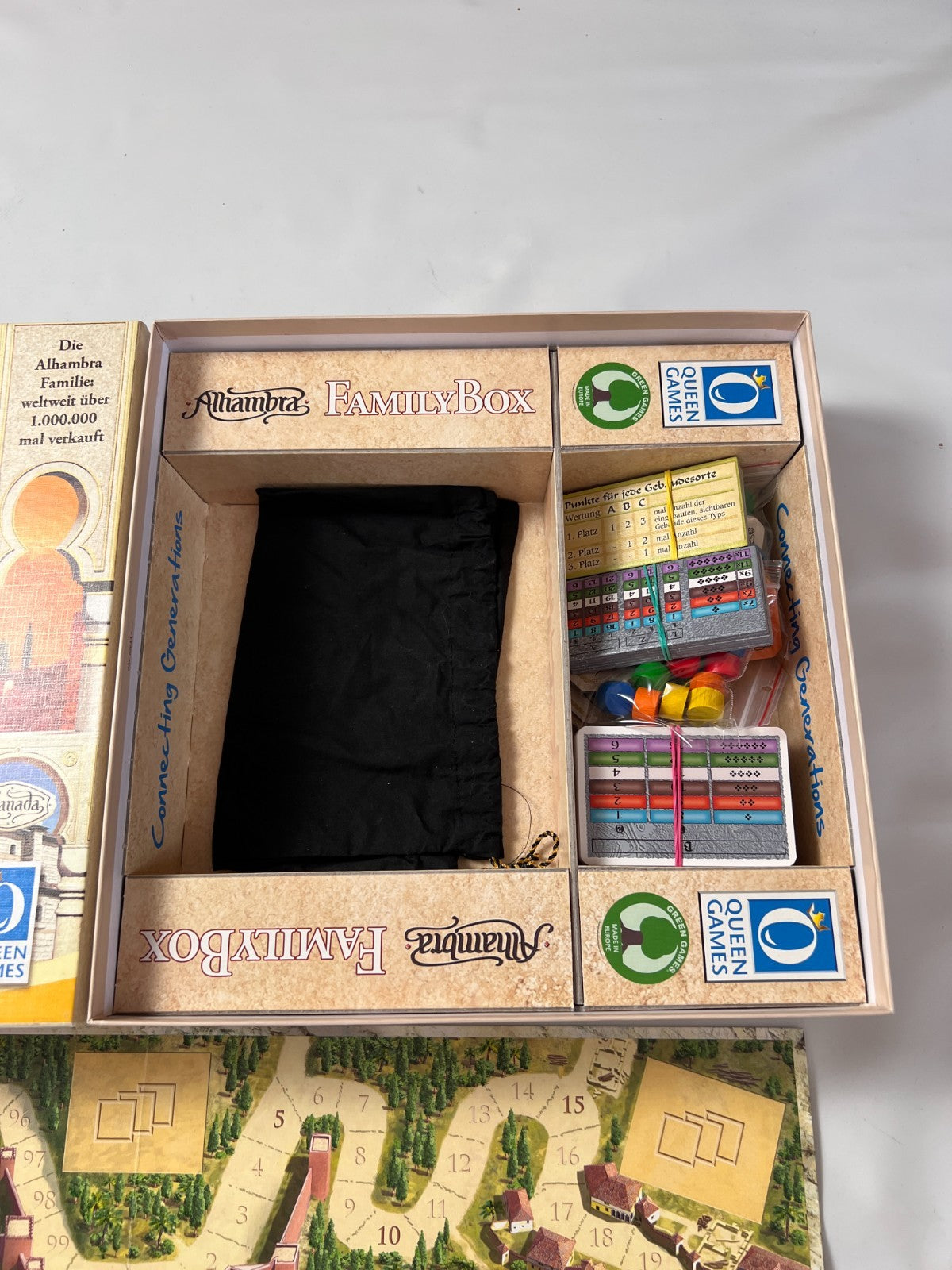 Alhambra Family Box Familienspiel Brettspiel von Queen Games - Vollständig - Ansicht 4