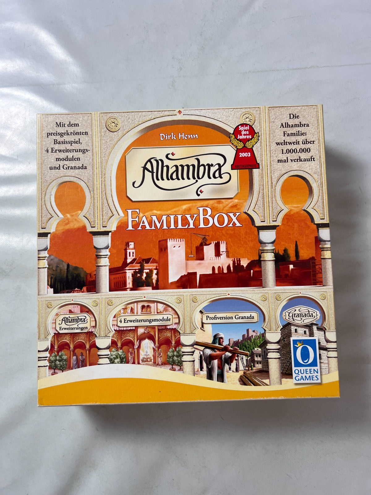 Alhambra Family Box Familienspiel Brettspiel von Queen Games - Vollständig - Ansicht 5