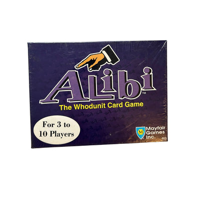 Alibi - The Whodunit Card Game - Englisch – SKU W9322 – Gesellschaftsspiel neu kaufen bei Brettspielimperium