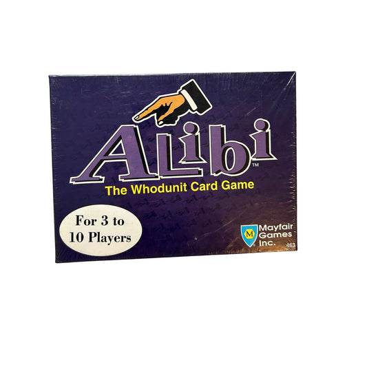 Alibi - The Whodunit Card Game - Englisch – SKU W9322 – Gesellschaftsspiel neu kaufen bei Brettspielimperium