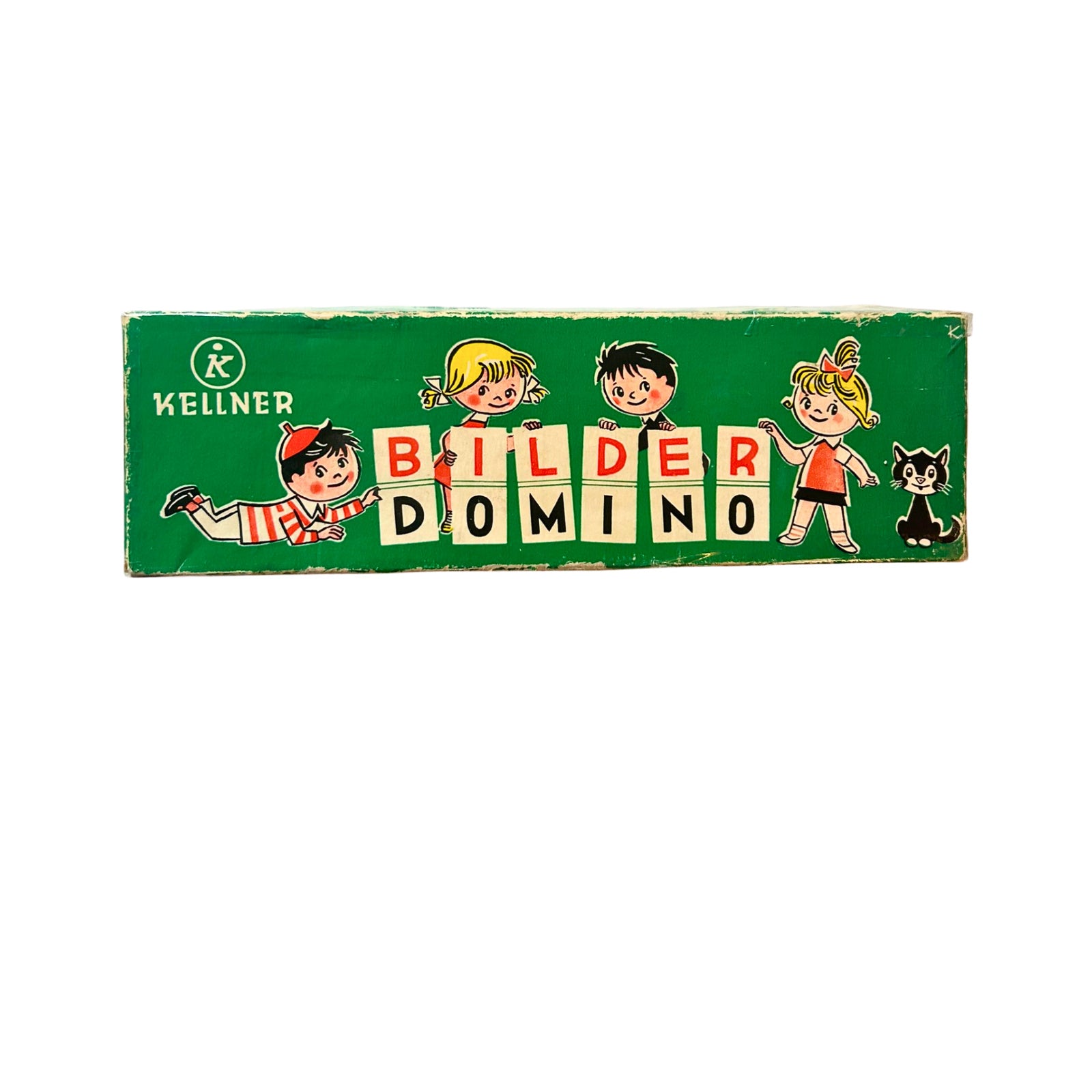 altes DDR Bilder Domino Kellner ca 1960 – SKU A9608 – Gesellschaftsspiel gebraucht kaufen bei Brettspielimperium