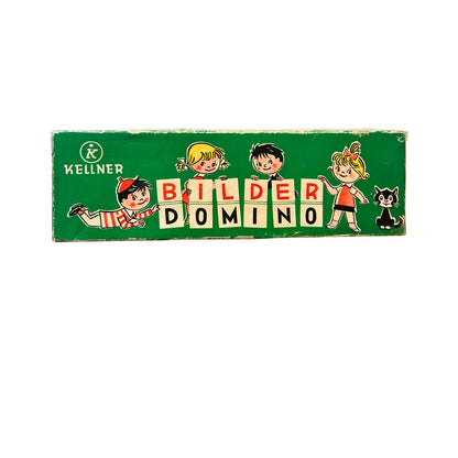 altes DDR Bilder Domino Kellner ca 1960 – SKU A9608 – Gesellschaftsspiel gebraucht kaufen bei Brettspielimperium