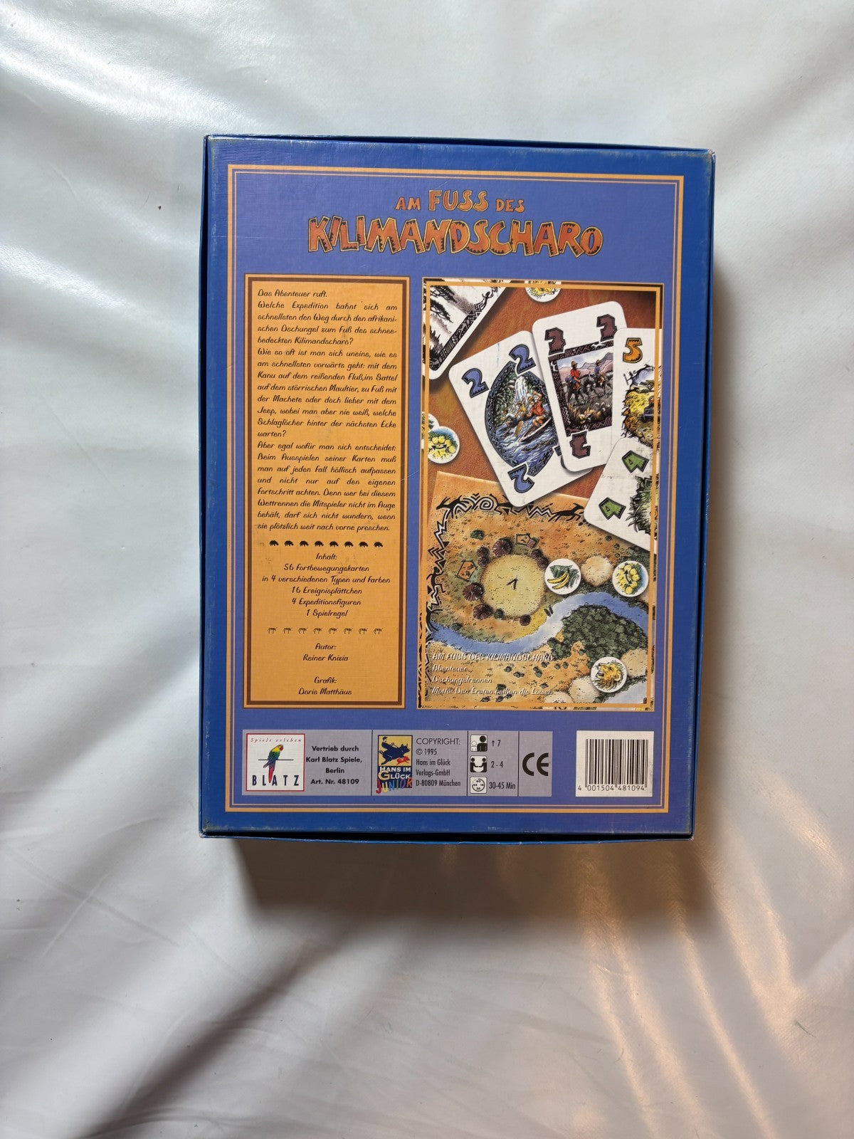 Am Fuss des Kilimandscharo Hans im Glück 1995 Reiner Knizia  Vollständig - Ansicht 10