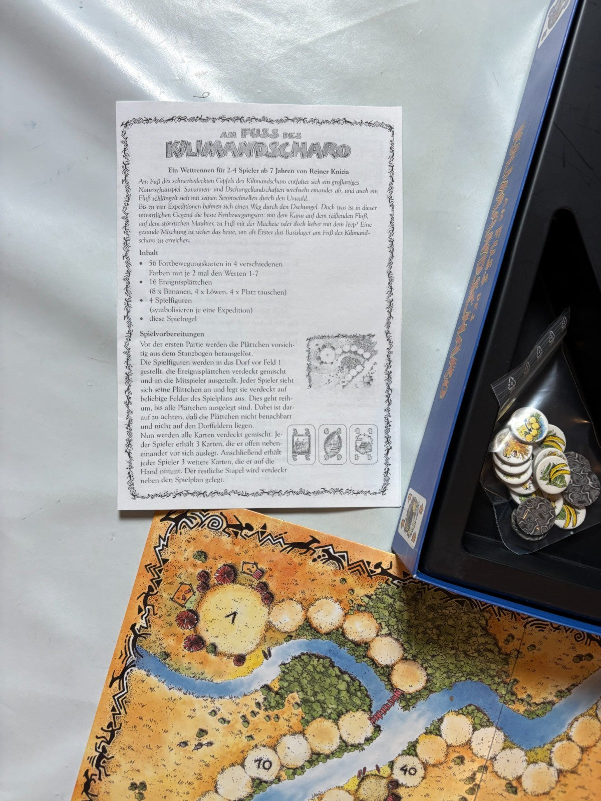 Am Fuss des Kilimandscharo Hans im Glück 1995 Reiner Knizia  Vollständig - Ansicht 9