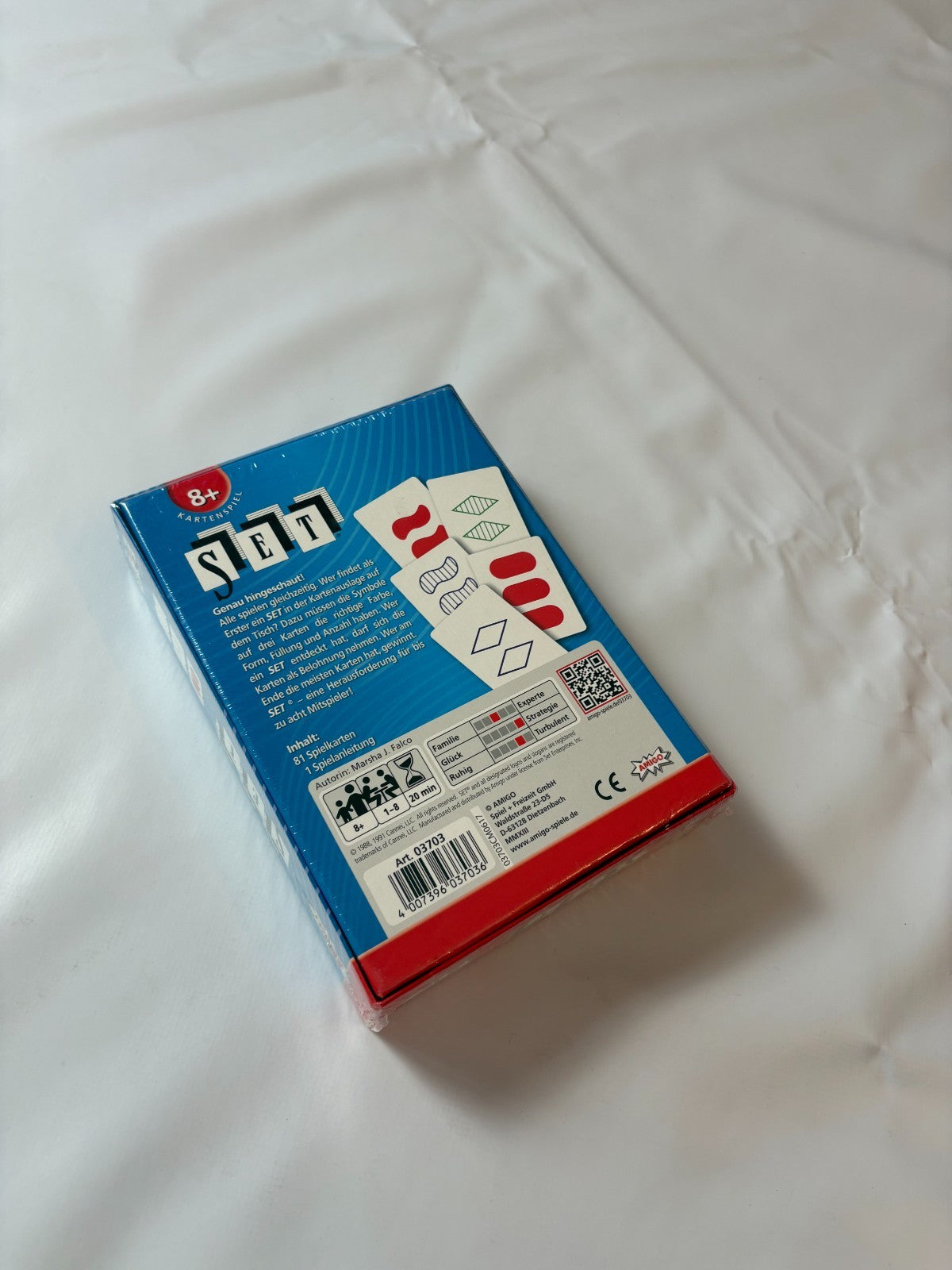 Amig "SET!" Kartenspiel 1991 - NEU in Folie - Ansicht 2