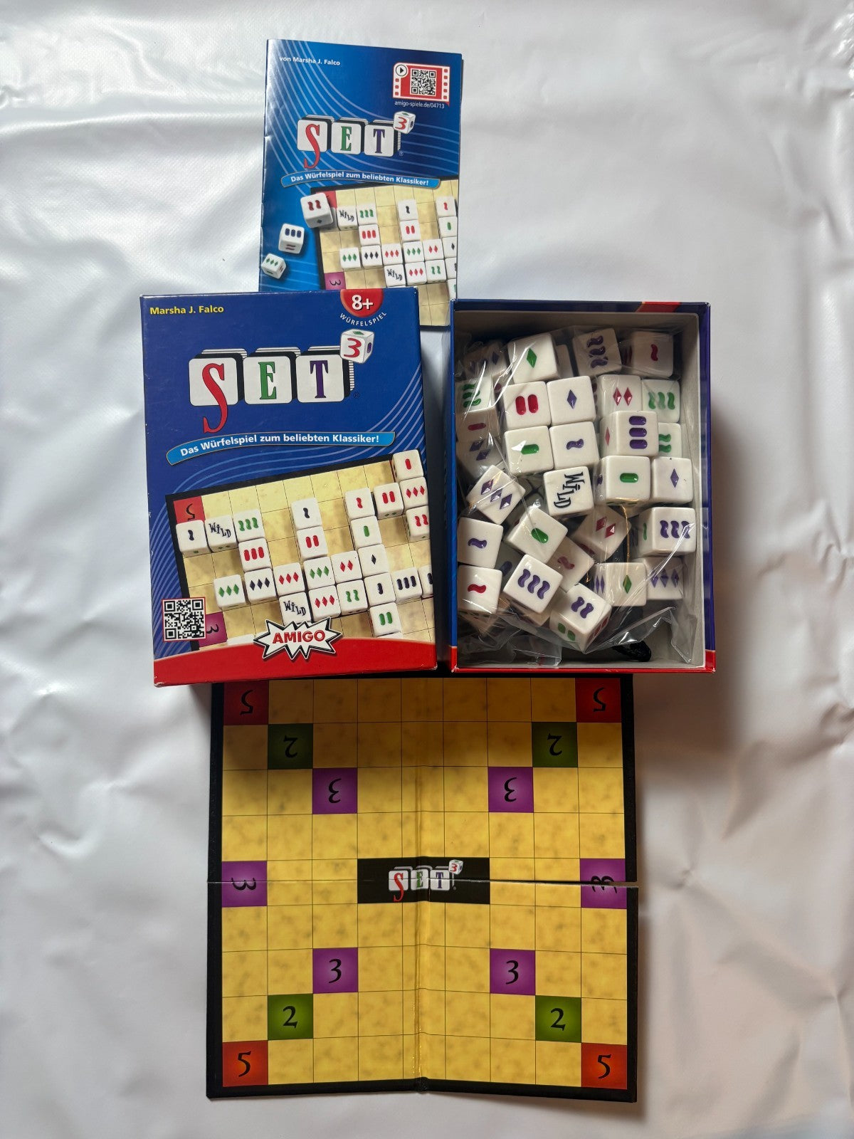 AMIGO 04713 SET hoch 3 Würfelspiel Amigo 2014 -vollständig - Ansicht 6