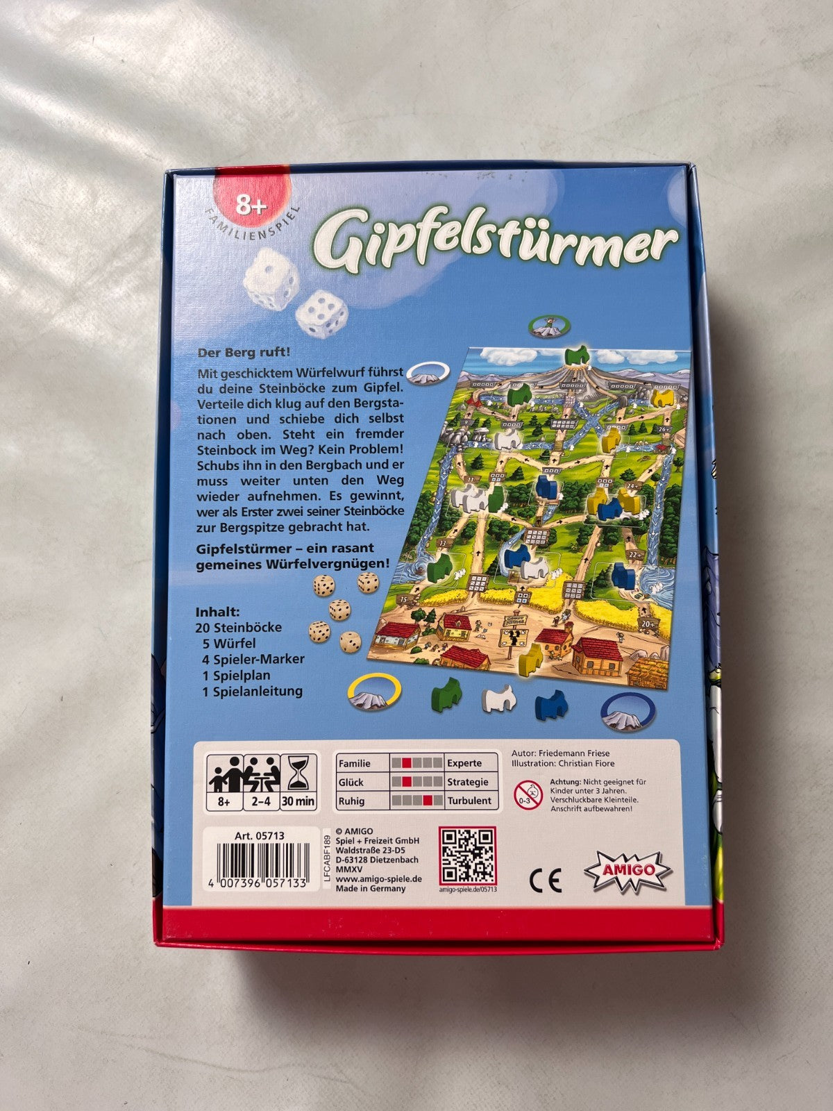 Amigo Gipfelstürmer - ab 8 Jahren - für 2 bis 4 Spieler - Vollständig - Ansicht 9