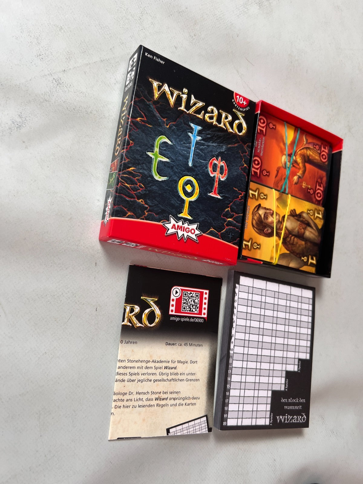 Amigo Wizard Kartenspiel - Strategisches Kartenspiel - Vollständig - Ansicht 3