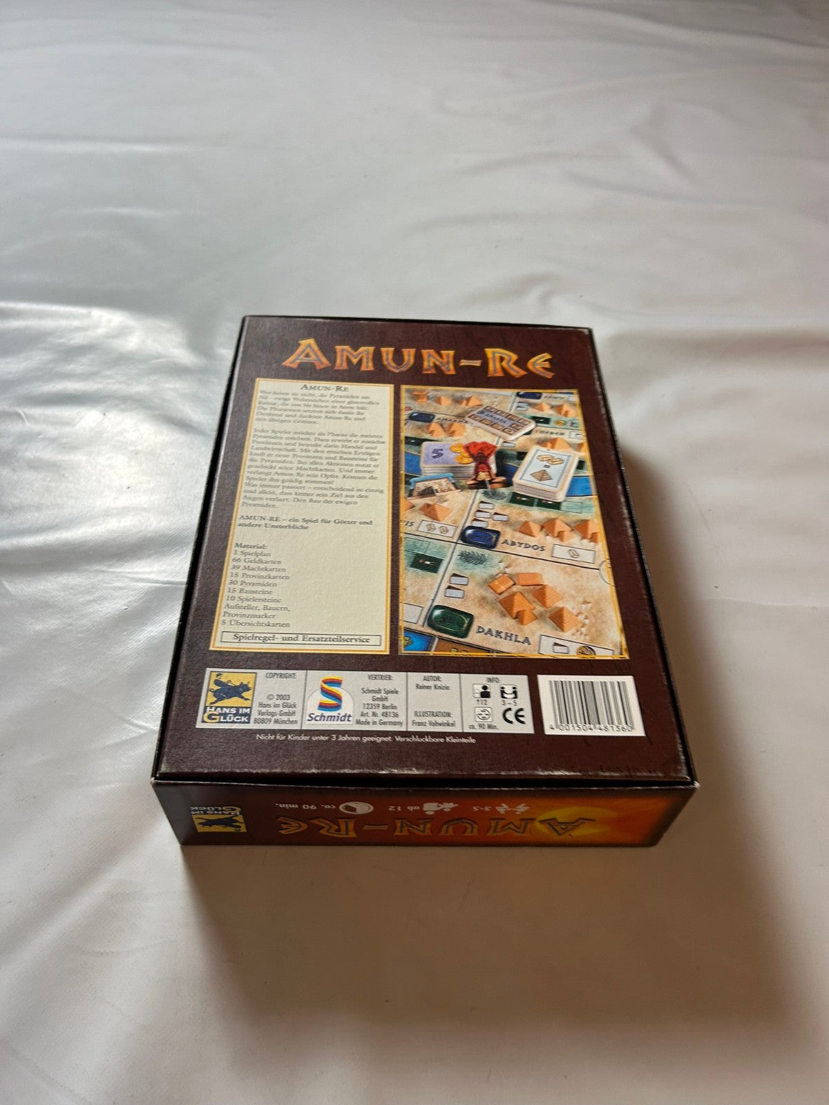 AMUNRE  Brettspiel  Hans im Glück 2003  Vollständig - Ansicht 11