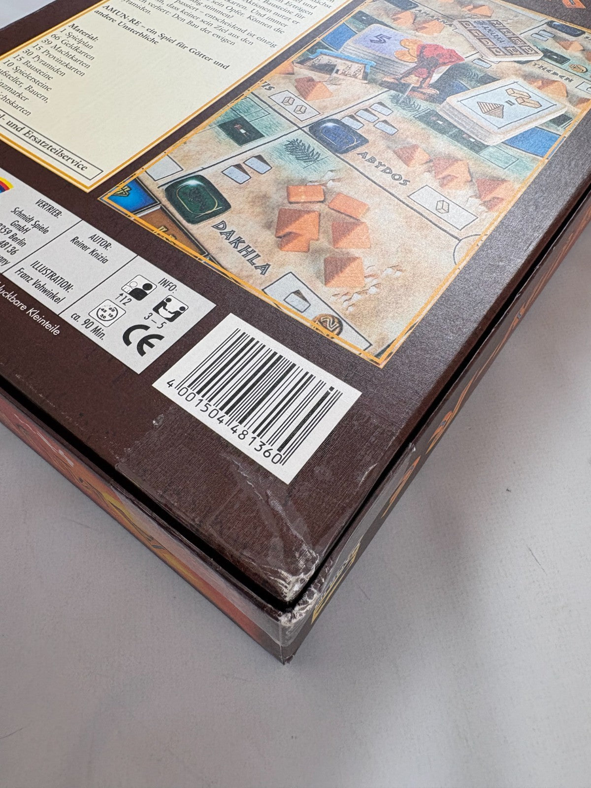 AMUNRE  Brettspiel  Hans im Glück 2003  Vollständig - Ansicht 16