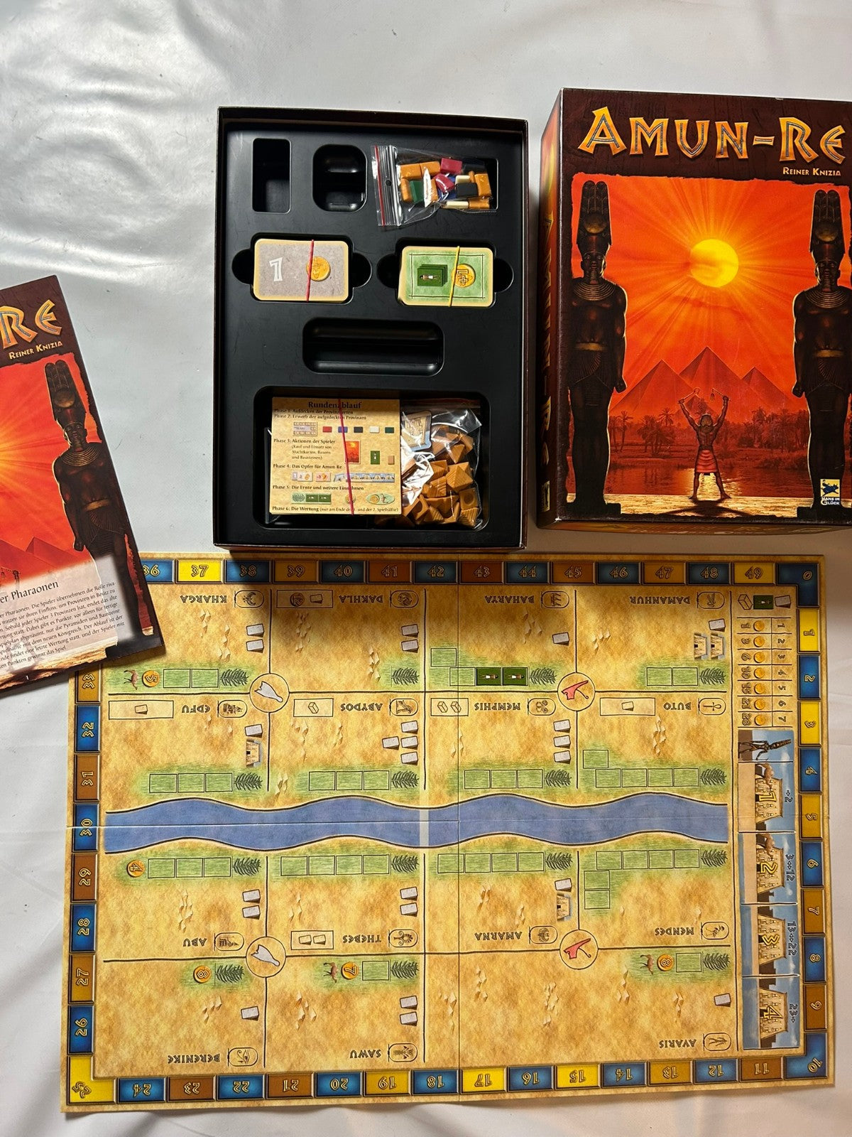 AMUNRE  Brettspiel  Hans im Glück 2003  Vollständig - Ansicht 6