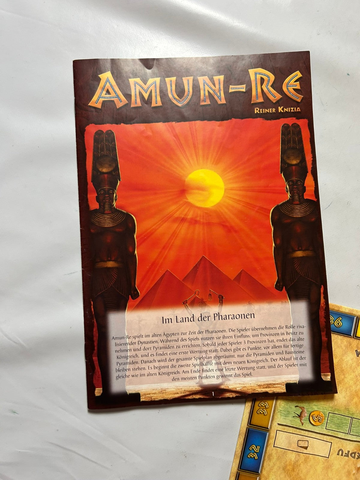 AMUNRE  Brettspiel  Hans im Glück 2003  Vollständig - Ansicht 7