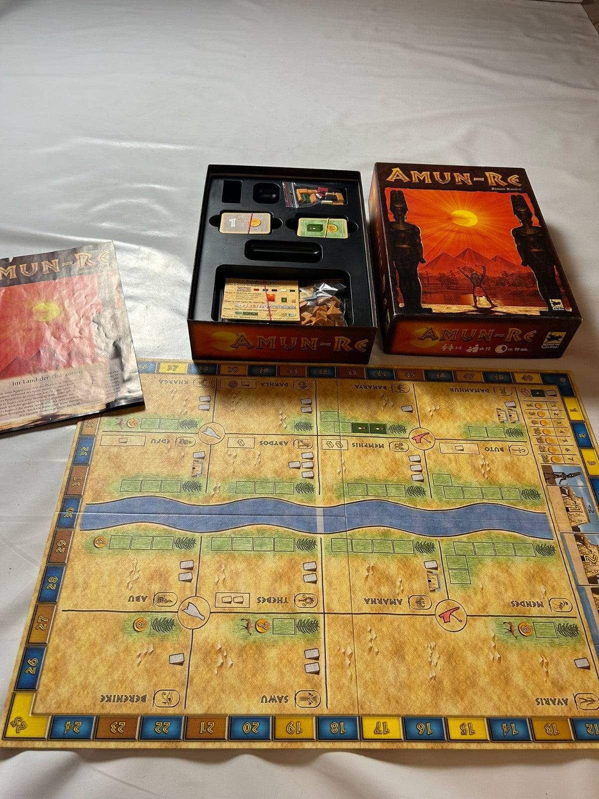 AMUNRE  Brettspiel  Hans im Glück 2003  Vollständig - Ansicht 9